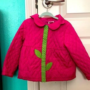 Toddlers Flower Jacket